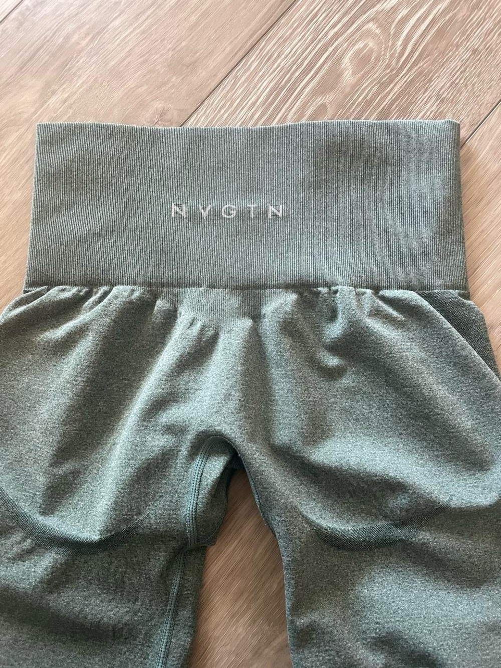 NVGTN Olive Green High-Waist Leggings